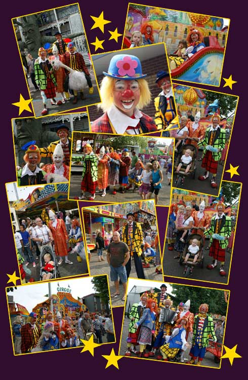 Clownjesdag te boeken bij www.kwekel-evenementen.nl