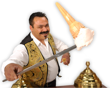 Goochelende IJscoman te boeken bij www.kwekel-evenementen.nl