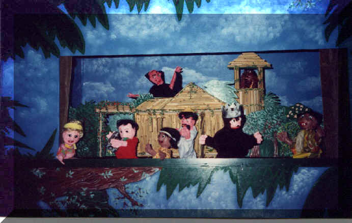 poppenkast te boeken bij www.kwekel-evenementen.nl