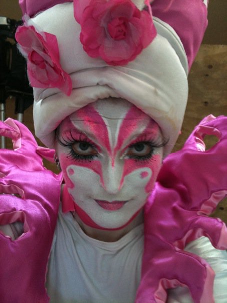 Princesse de la PinQ, steltloper te boeken bij www.kwekel-evenementen.nl