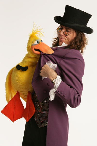 Serge en Coco kindershow te boeken bij www.kwekel-evenementen.nl